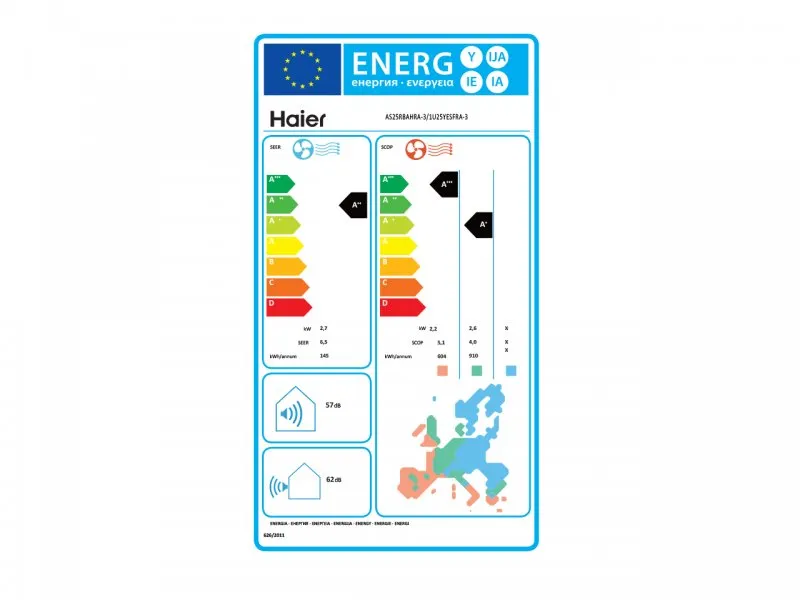 Haier Rivive   AS68RDAHRA-4 / 1U68MRAFRA-4 ΚΛΙΜΑΤΙΣΤΙΚΟ 24000BTU A++/A+++ με Wifi - Additional